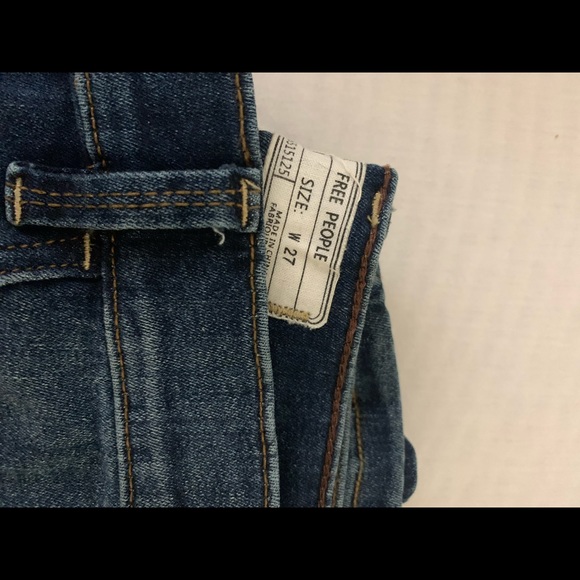 Free People MidRise Skinny Jeans - Picture 2 of 3